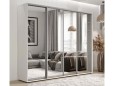 Шкаф-купе Стандарт 10.1 четырехдверный H-210 14