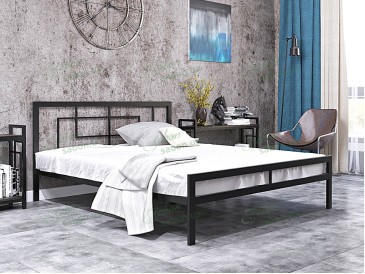 Металлическая кровать Квадро