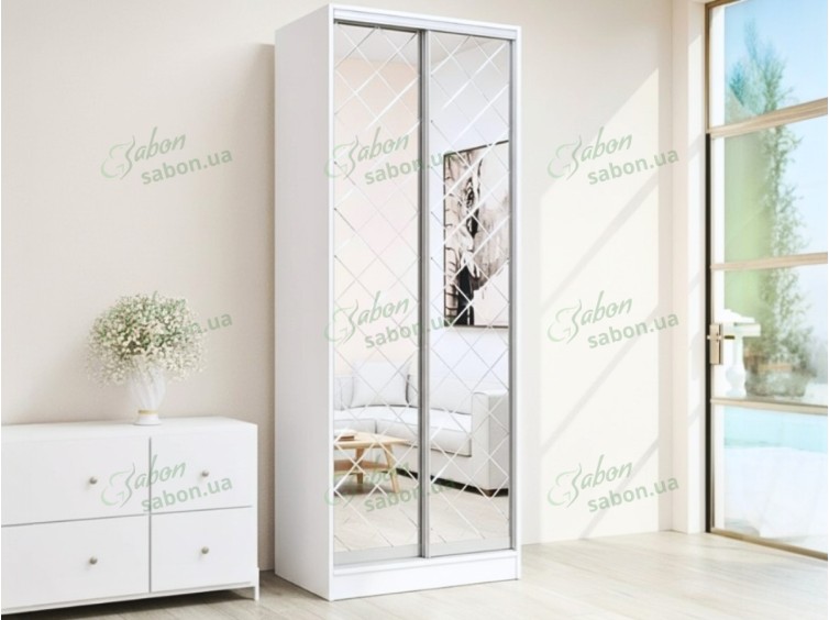 Шафа-купе Уні 10 дводверна H-210 1