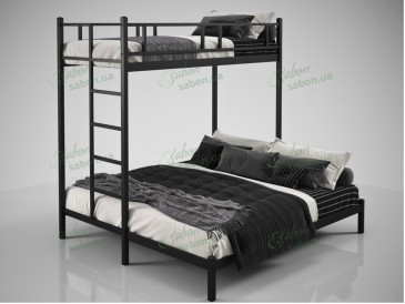 Металлическая двухъярусная кровать Фулхем 3 2