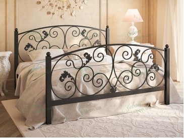 Металеве ліжко Магнолія