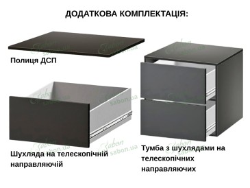 Шафа-купе Стандарт 7.1 шестидверна H-220 2