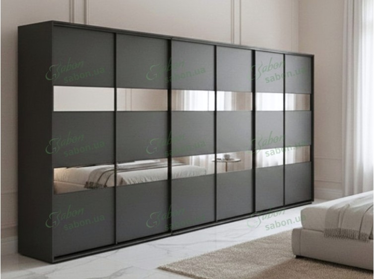 Шафа-купе Стандарт 25.1 шестидверна H-220 1