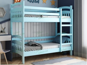 Деревянная двухъярусная кровать-трансформер Лакки сосна