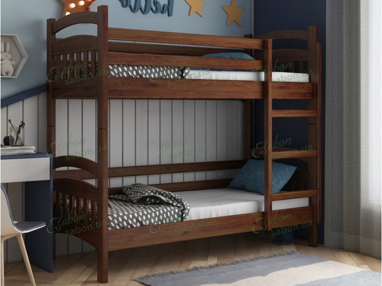 Деревянная двухъярусная кровать-трансформер Лакки сосна 7 