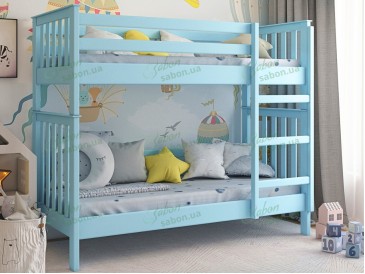 Деревянная двухъярусная кровать-трансформер Феникс