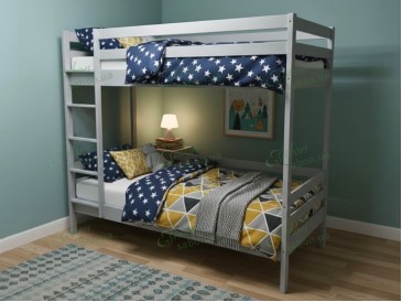 Деревянная двухъярусная кровать-трансформер Нота дуэт 2