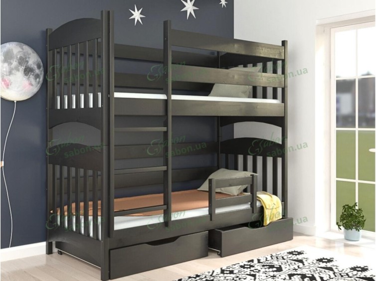 Деревянная двухъярусная кровать-трансформер Мелиса-ольха 11 