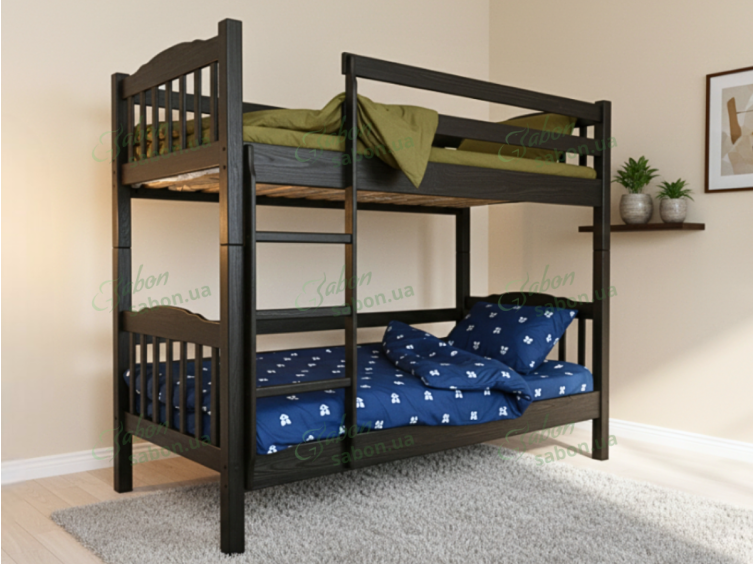 Деревянная двухъярусная кровать-трансформер Бай-Бай 7 