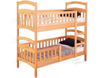 Деревянная двухъярусная кровать-трансформер Капитошка 2