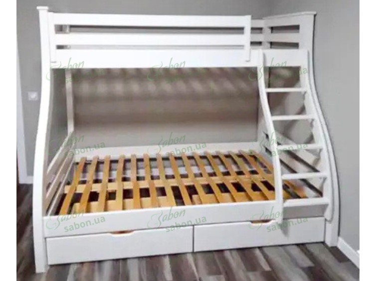 Деревянная двухъярусная кровать Аляска 13 