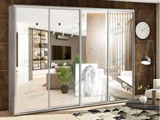 Шафа-купе Стандарт 10.1 чотиридверна H-240 2