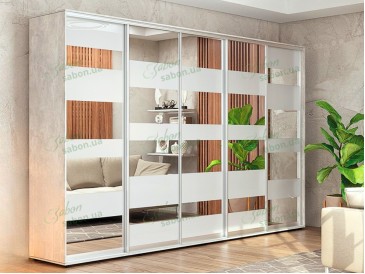 Шафа-купе Стандарт 10.4 п'ятидверна H-220