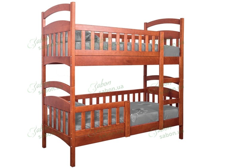 Деревянная двухъярусная кровать-трансформер Капитошка 7 