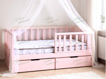 Детская кровать Лесенка из натурального дерева