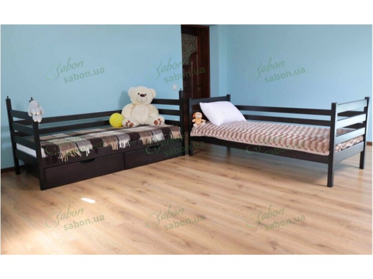 Деревянная двухъярусная кровать-трансформер Соник 12 