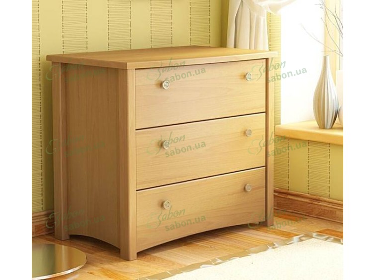 Комод Вега з натурального дерева 2 