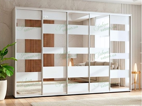 Шафа-купе Стандарт 10.4 п'ятидверна H-210 2