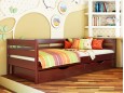Детская кровать Нота из натурального дерева 111