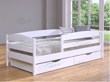 Дитяче ліжко Нота плюс з натурального дерева