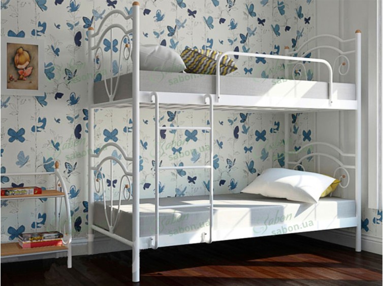 Металлическая двухъярусная кровать Диана 1