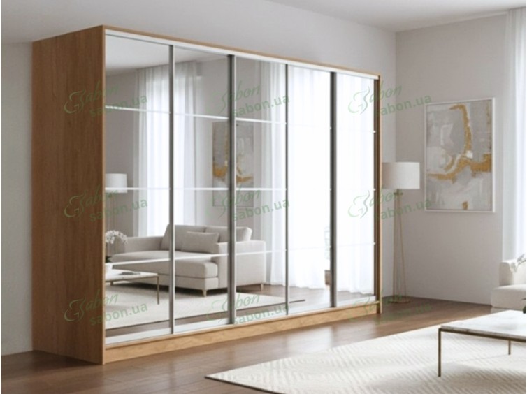 Шафа-купе Стандарт 7.1 п'ятидверна H-240 1