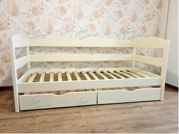 Дитяче ліжко Нота плюс з натурального дерева 2
