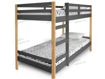 Деревянная двухъярусная кровать Твин 2