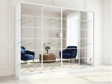 Шафа-купе Стандарт 7.1 чотиридверна H-210