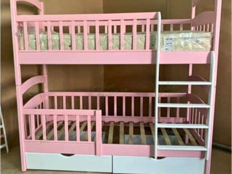 Деревянная двухъярусная кровать-трансформер Карина Дуэт 7 