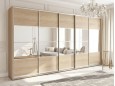 Шкаф-купе Стандарт 7.7 пятидверный H-220 12