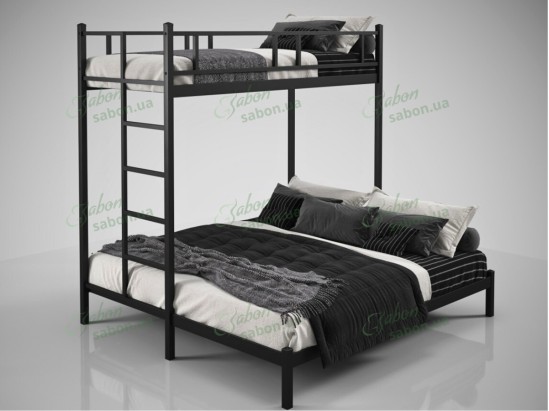 Металлическая двухъярусная кровать Фулхем 3 2