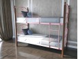 Двухъярусная металлическая кровать Патриция Wood 16