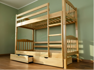 Деревянная двухъярусная кровать-трансформер Бай-Бай