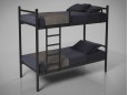 Металлическая двухъярусная кровать Лидс 12