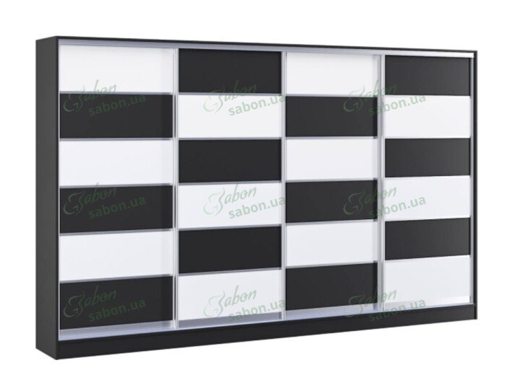 Шафа-купе Стандарт 4.1 чотиридверна H-220 1
