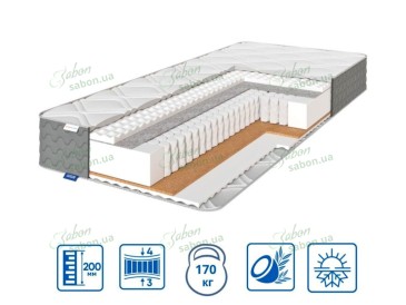 Ортопедичний матрац PULSON PLUS 2в1