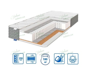 Ортопедичний матрац PULSON PLUS grand cocos