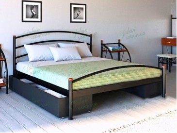 Металлическая кровать Маргарита 2