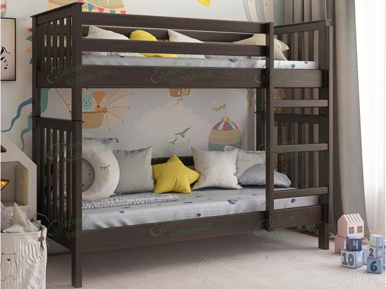 Деревянная двухъярусная кровать-трансформер Феникс 8 