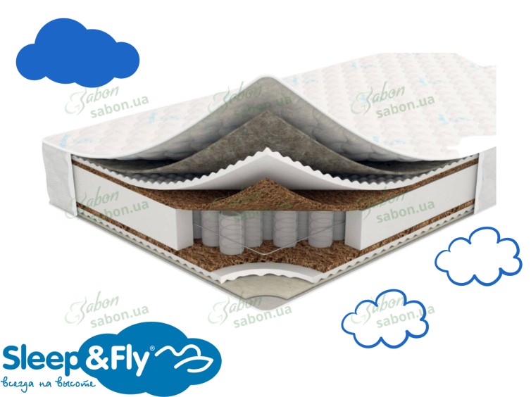 Ортопедичний матрац Sleep&Fly Extra 2 