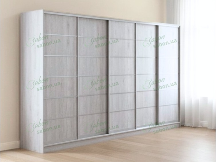 Шафа-купе Стандарт 4.1 п'ятидверна H-210 4 