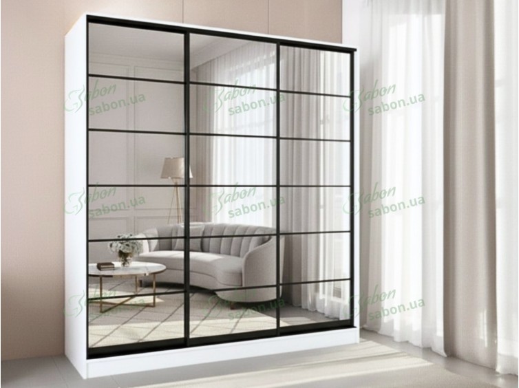 Шафа-купе Стандарт 7.1 тридверна H-240 3 