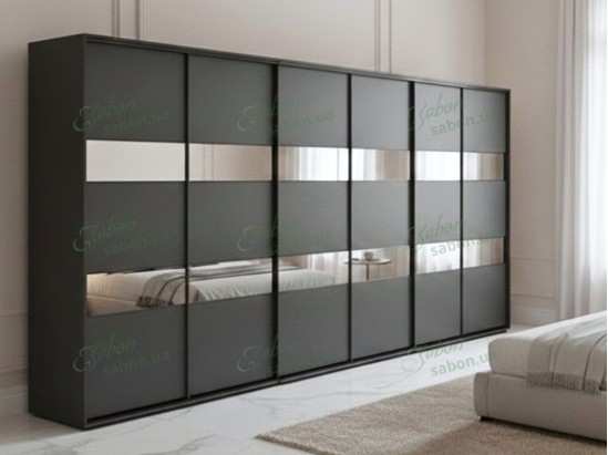 Шафа-купе Стандарт 25.1 шестидверна H-240 2