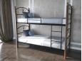 Двухъярусная металлическая кровать Патриция Wood 15