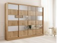 Шкаф-купе Стандарт 4.2 четырехдверный H-210