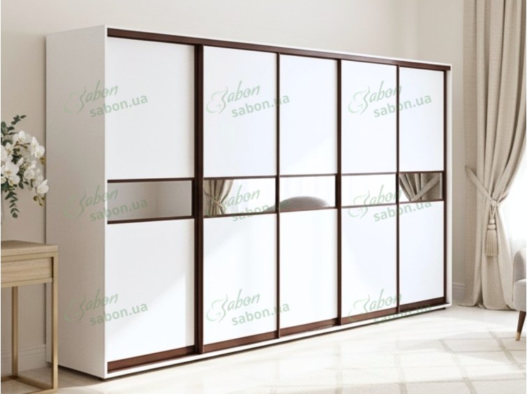 Шафа-купе Стандарт 5.4 п'ятидверна H-220 4 