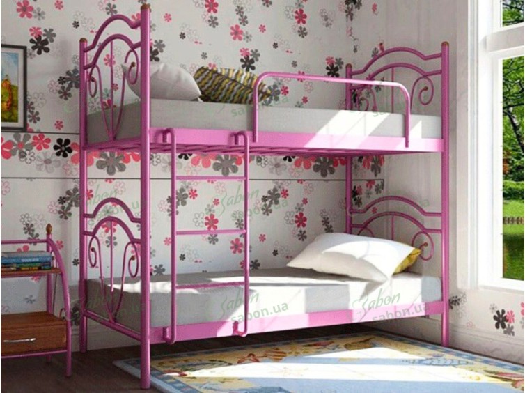 Металлическая двухъярусная кровать Диана 6 