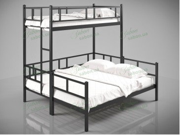 Металлическая двухъярусная кровать Фулхем ЛЮКС 2