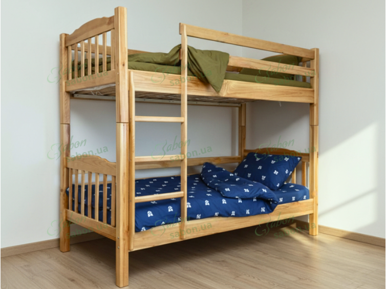 Деревянная двухъярусная кровать-трансформер Бай-Бай 4 